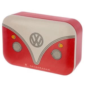 VOLKSWAGEN CAMPERVAN RED LUNCH BOX