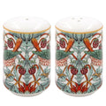 The Leonardo Collection William Morris Strawberry Thief Salt and Pepper Shakers for Home & Restaurants | British Designed Salt and Pepper Sets for Kitchen | Durable Pepper and Salt Shaker for Dining