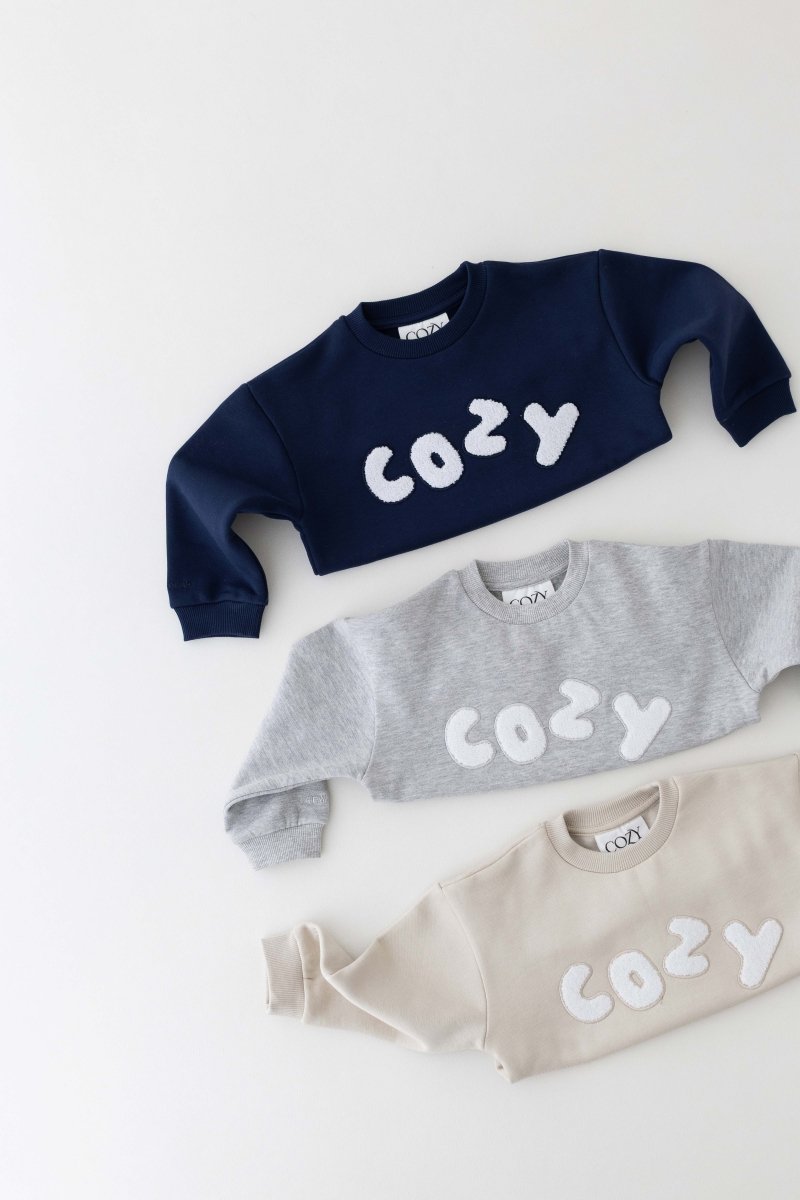 The COZY Little Lounger Tracksuit Navy