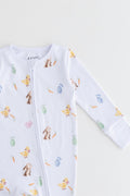 The COZY Hop Sleepsuit Ribbed Cotton Zip One Piece