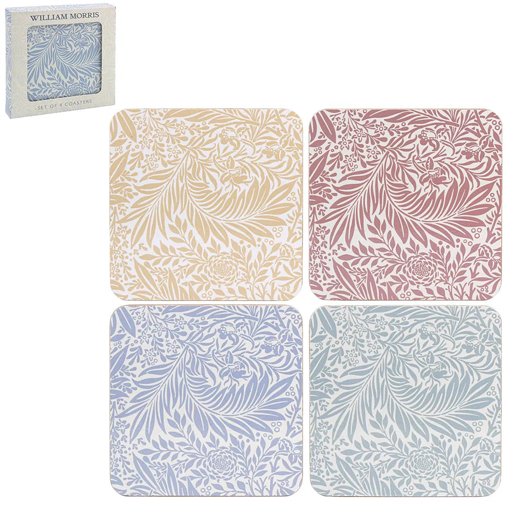 William Morris Larkspur Mix Coasters