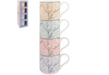 Willow Bough Stacking Mugs S4