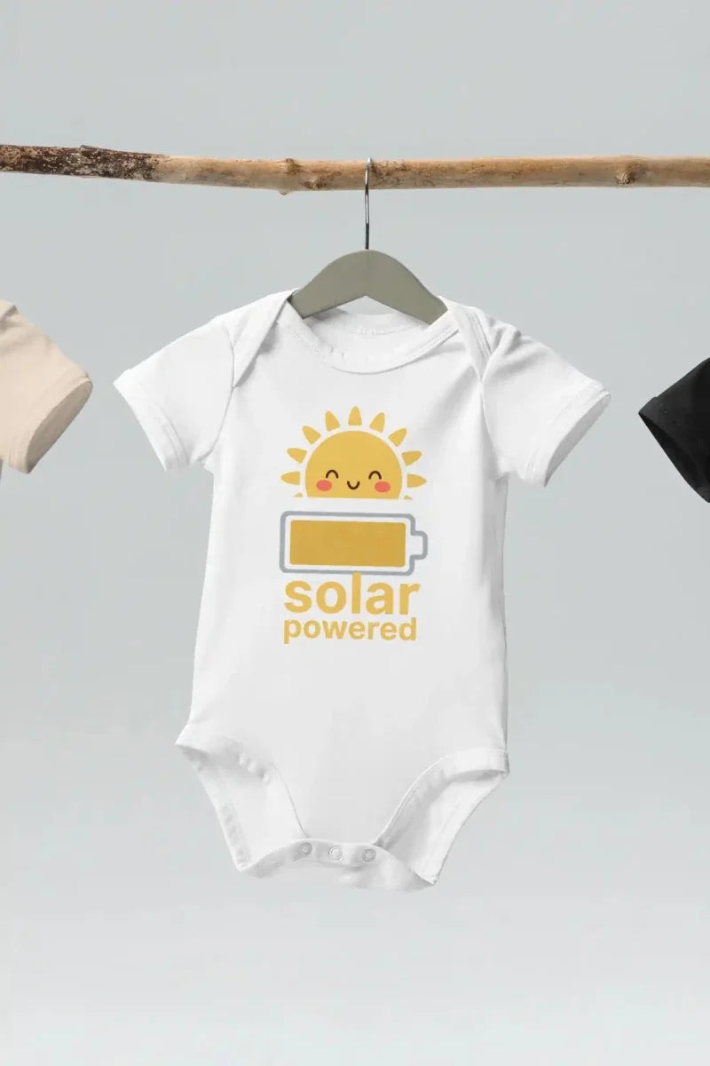 Solar Powered Bodysuit in White